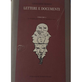 Lettere e documenti. 29 febbraio 1792-17 marzo 1822. Volume 1