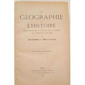 La Geographie de l'histoire