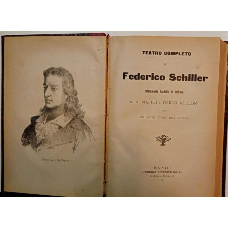 Teatro completo di Federico Schiller