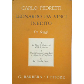 Leonardo da Vinci inedito. Tre saggi