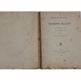 Ricordi autobiografici di Giuseppe Mazzini
