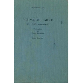 Mie non mie parole (da motivi gregoriani)
