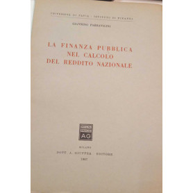 La finanza pubblica nel calcolo del reddito nazionale