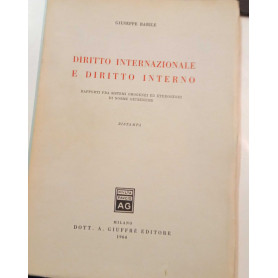 Diritto internazionale e diritto interno