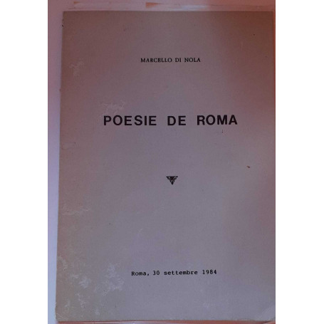 Poesie de Roma