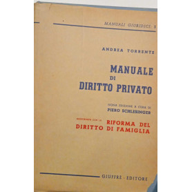 Manuale di diritto privato