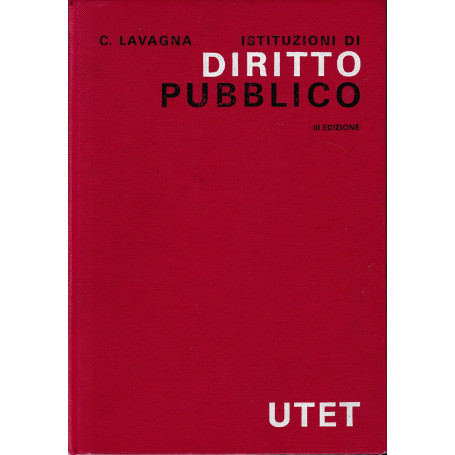 Istituzioni di diritto pubblico.