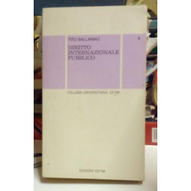 Diritto internazionale pubblico.