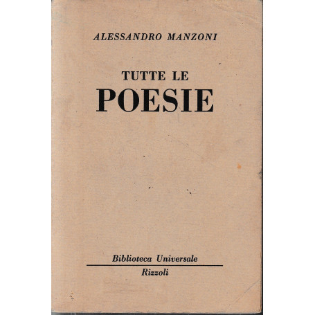 Tutte le poesie.