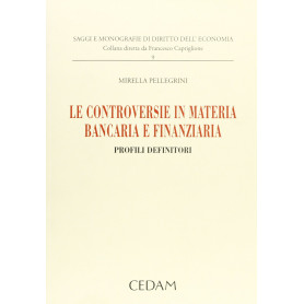Controversie materia bancaria e finanziaria