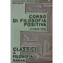 Corso di filosofia positiva.