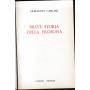 Breve storia della filosofia.
