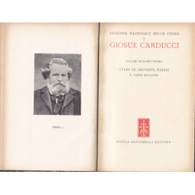 Opere. XVII. Studi su Giuseppe Parini. Il Parini maggiore.