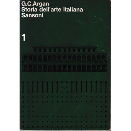 Storia dell'arte italiana vol. 1°.