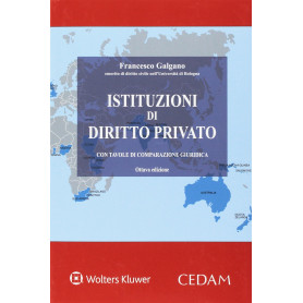 Istituzioni di diritto privato. Con tavole di comparazione giuridica.