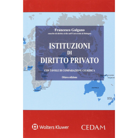 Istituzioni di diritto privato. Con tavole di comparazione giuridica.