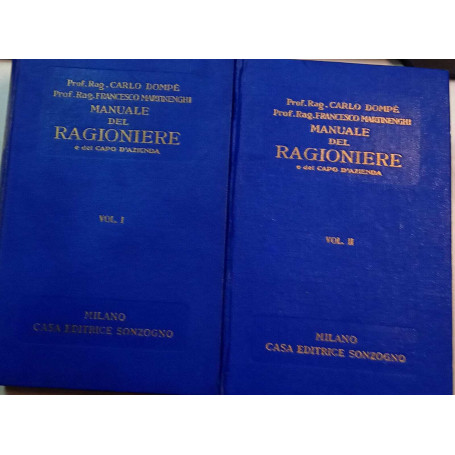 Manuale del ragionierie e del capo d'azienda (2 volumi)