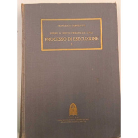 Lezioni di diritto processuale civile. Processo di esecuzione (vol. I)