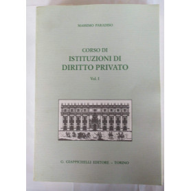 Corso di istituzioni di diritto privato (Vol. 1).