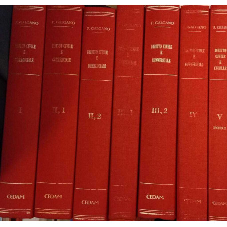 Diritto civile e commerciale (7 volumi)