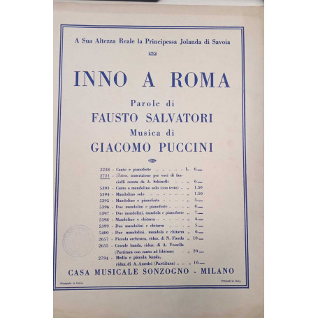 Inno a Roma