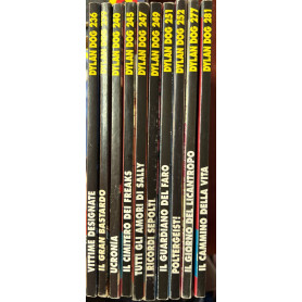 Lotto 10 numeri Dylan Dog ( n° 236-239-240-245-247-249-251-252-277-281).