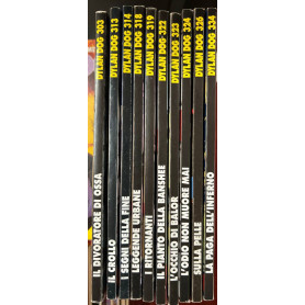 Lotto 10 numeri Dylan Dog (n° 303-313-314-318-319-322-323-324-326-334).
