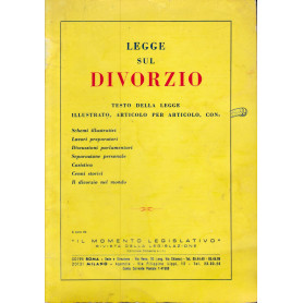 Legge sul divorzio.