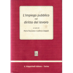 L'impiego pubblico nel diritto del lavoro.