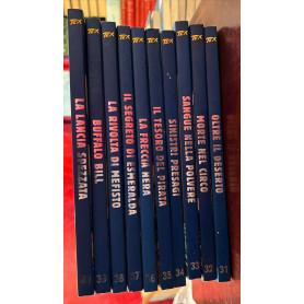 Lotto 10 numeri "Tex - Collezione storica a fumetti" (da n° 31 a 40).