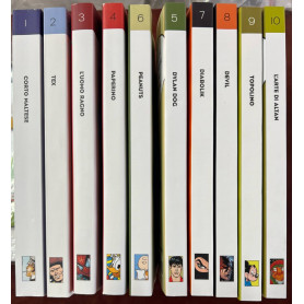 Lotto 10 numeri "I classici del fumetto di Repubblica" (da n° 1 a 10).