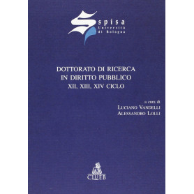 Dottorato di ricerca in diritto pubblico. 12º 13º 14º ciclo
