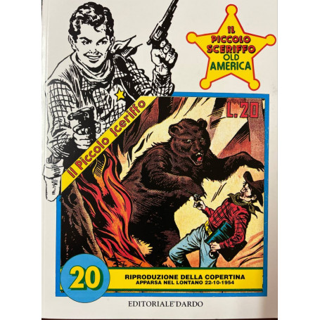 Il piccolo sceriffo old america serie oro n° 20.