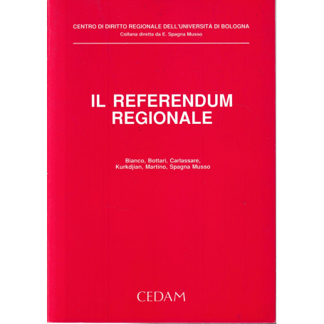 Il referendum regionale.