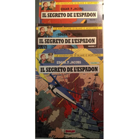 Il segreto de l'espadon. Vol. 1 2 e 3.