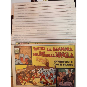 Collana Albi dell'avventura illustrata. Serie completa Cino e Franco 1/17.