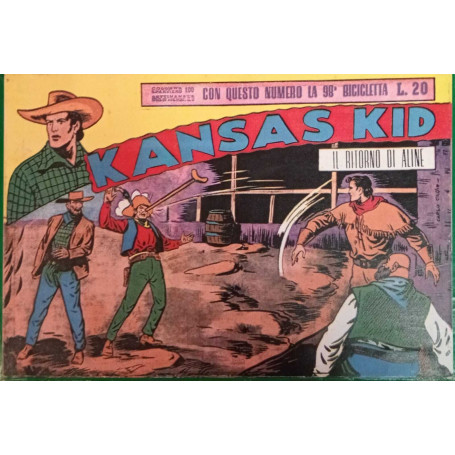 kansas Kid. Serie opera completa nn. 1 - 100.
