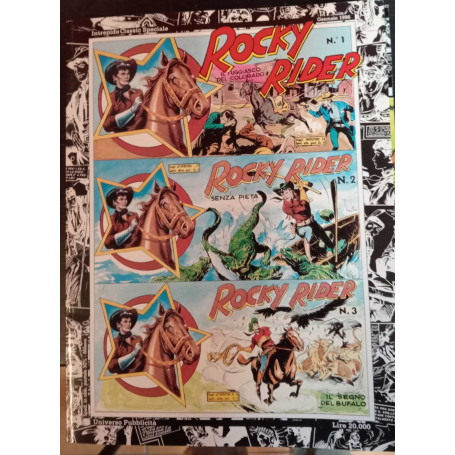 Rocky Rider. Volumi dal n. 1 al n. 8. Collana ""Intrepido classic speciale".