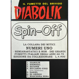 Spin-Off. La collana dei mitici numeri uno.