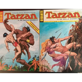 Tarzan il re della giungla. Serie gigante dal n. 12 al n. 18.