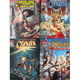 Lotto 4 numeri "Le cronache di Conan".