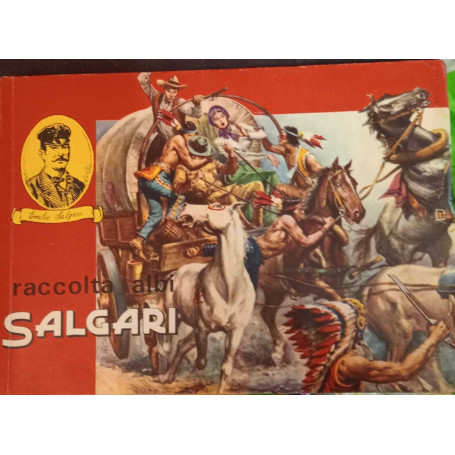 Raccolta albi Salgari dal n. 1 al n. 20.