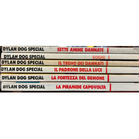 Lotto 6 numeri "Dylan Dog Speciale".