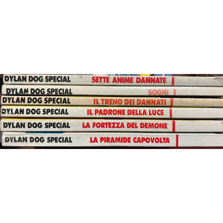 Lotto 6 numeri "Dylan Dog Speciale".