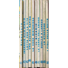 Lotto 10 fumetti Tex (da n° 41 a 50).