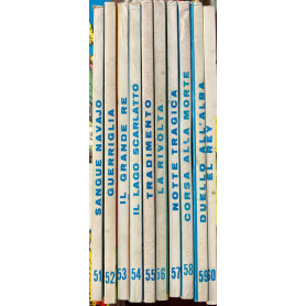 Lotto 10 fumetti Tex (da n° 51 a 60).