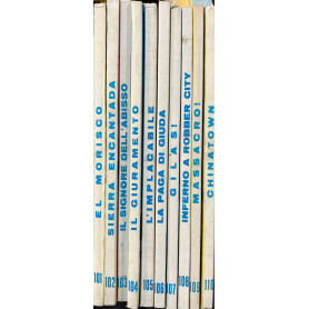 Lotto 10 fumetti Tex (da n° 101 a 110).
