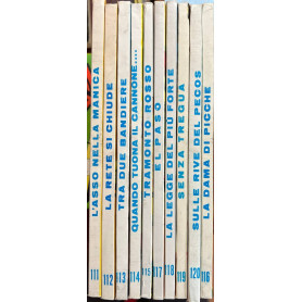 Lotto 10 fumetti Tex (da n° 111 a 120).