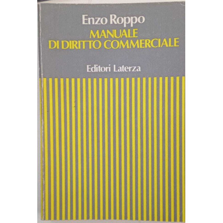 Manuale di diritto commerciale
