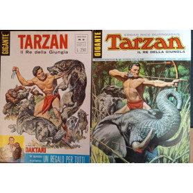Tarzan il re della giungla. Albi dal n. 2 al n. 10.